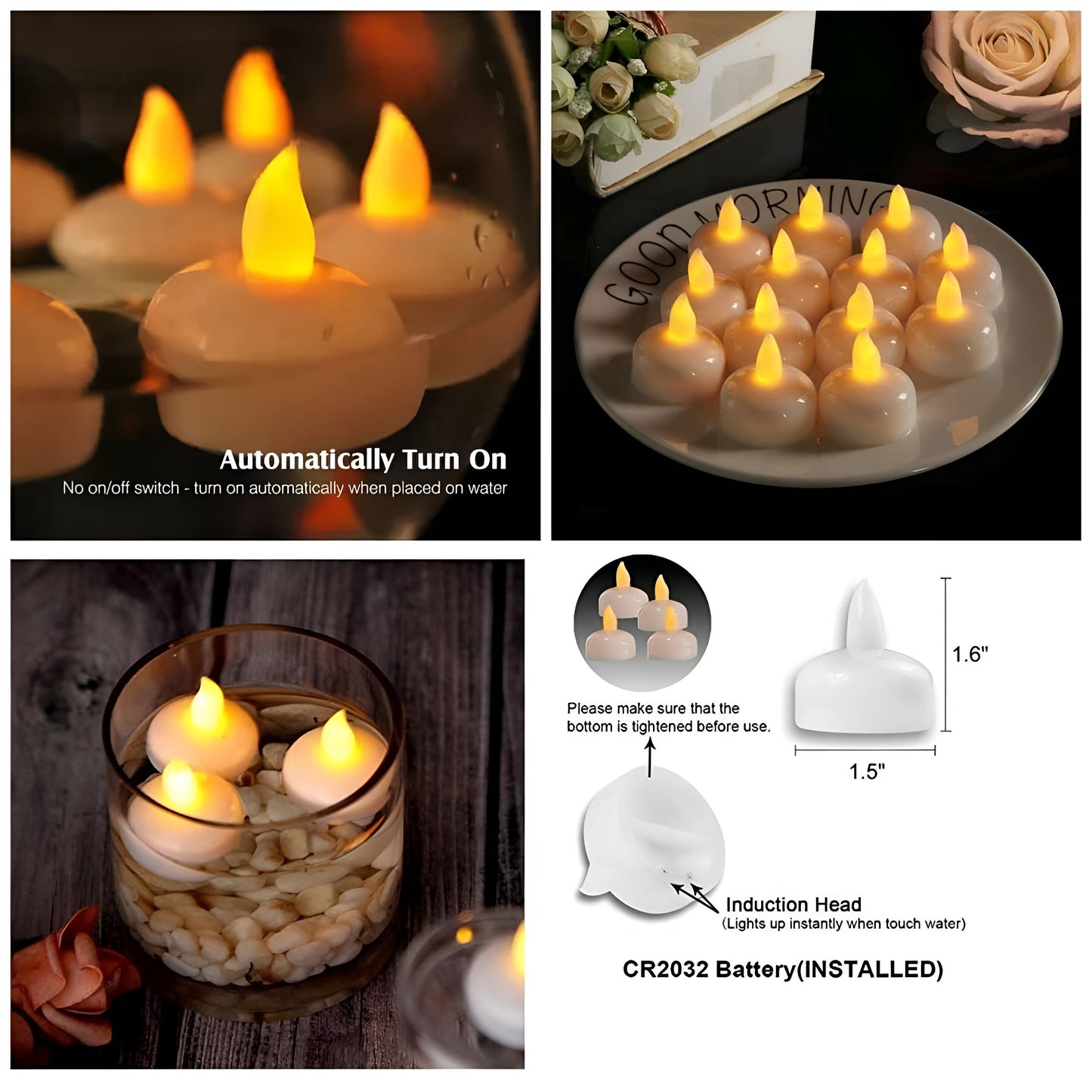 Soft Glow Diya Lights